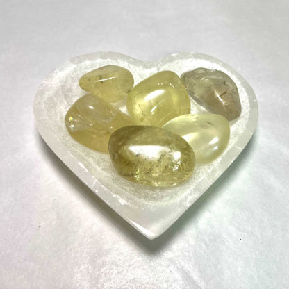 Natural Citrine Tumbled Stone