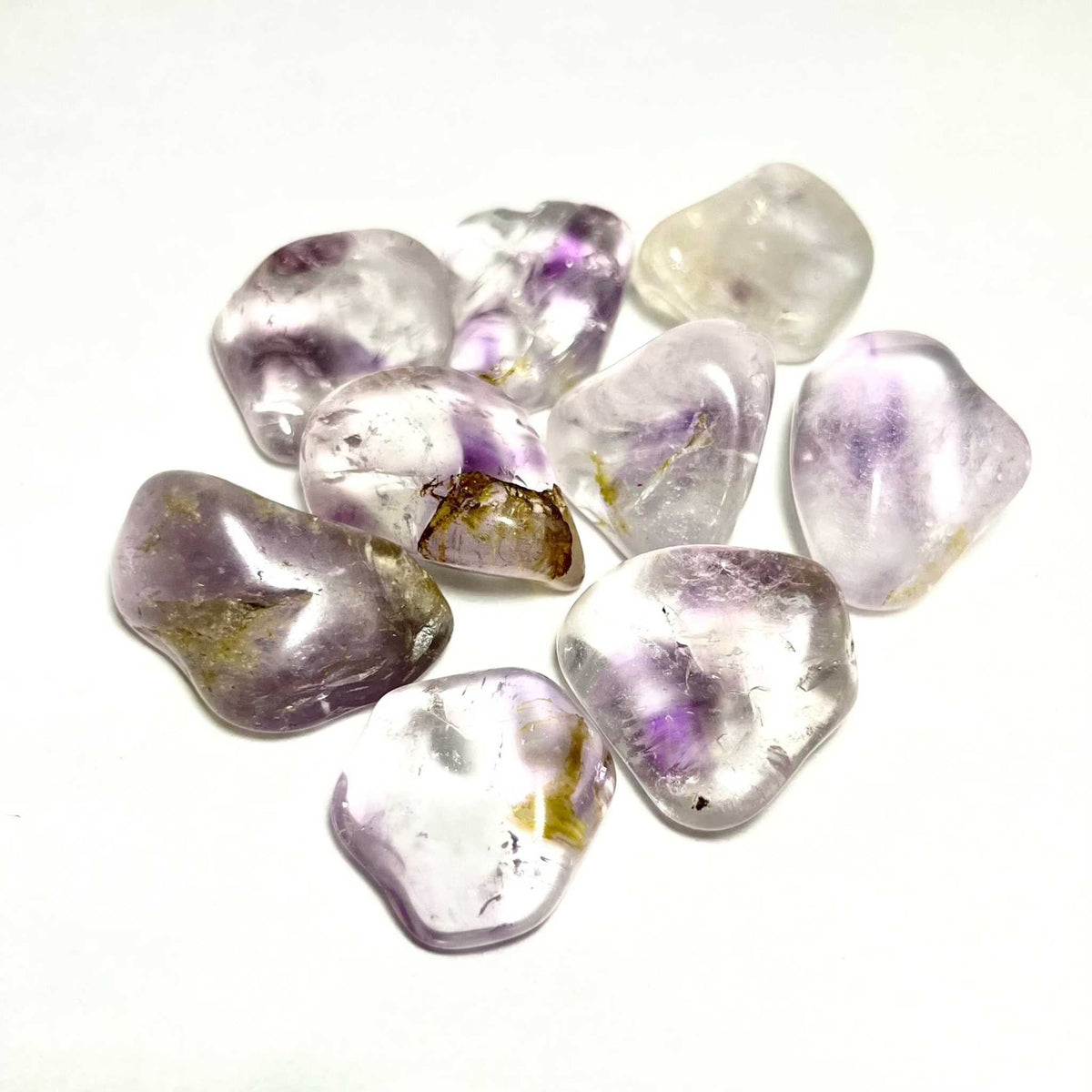 Phantom Amethyst Tumbled Stone