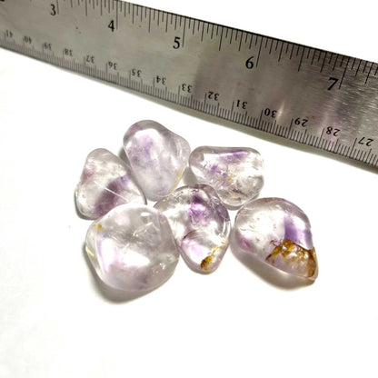 Phantom Amethyst Tumbled Stone