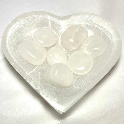 Snow Quartz Tumbled Stone