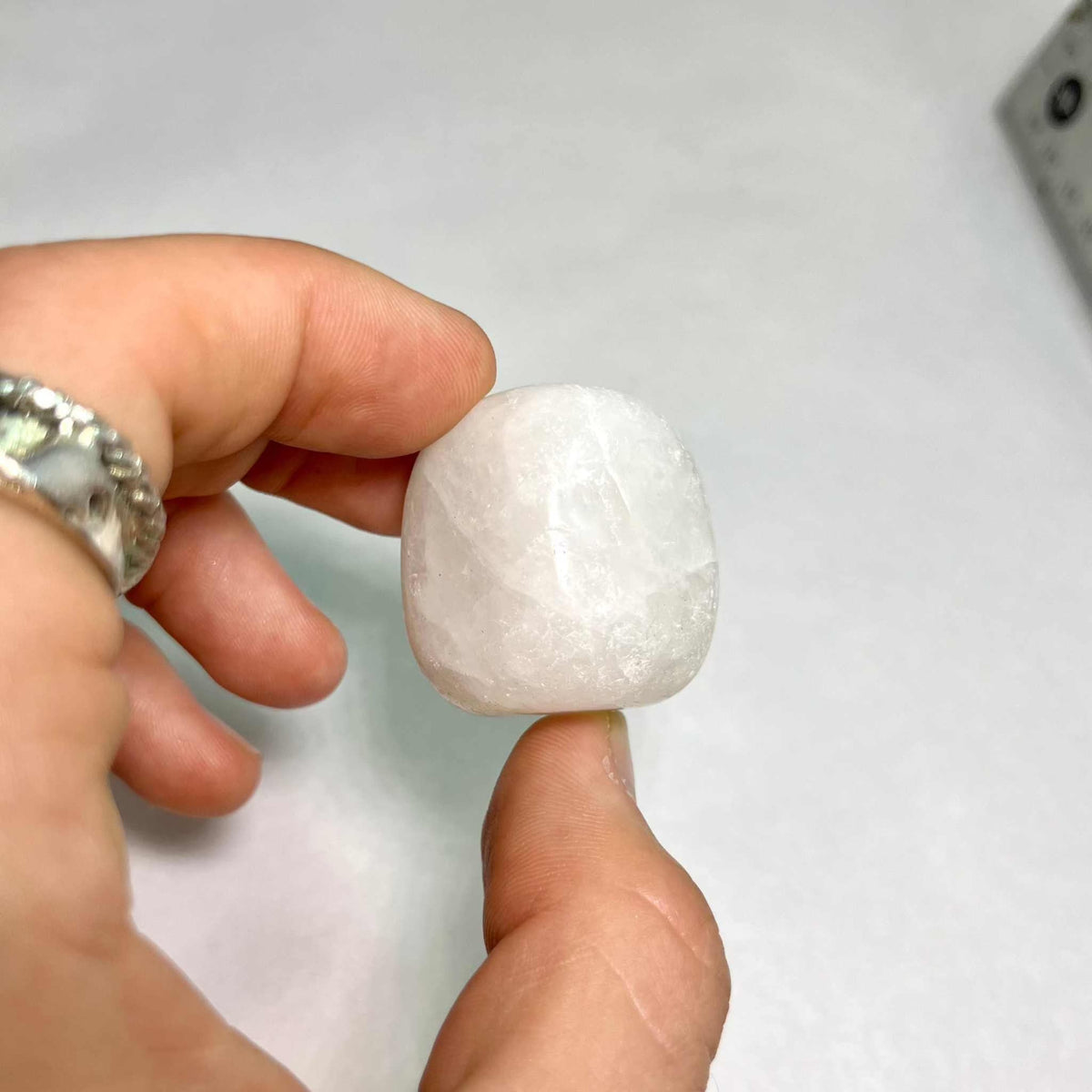 White Jade Tumbled Stone