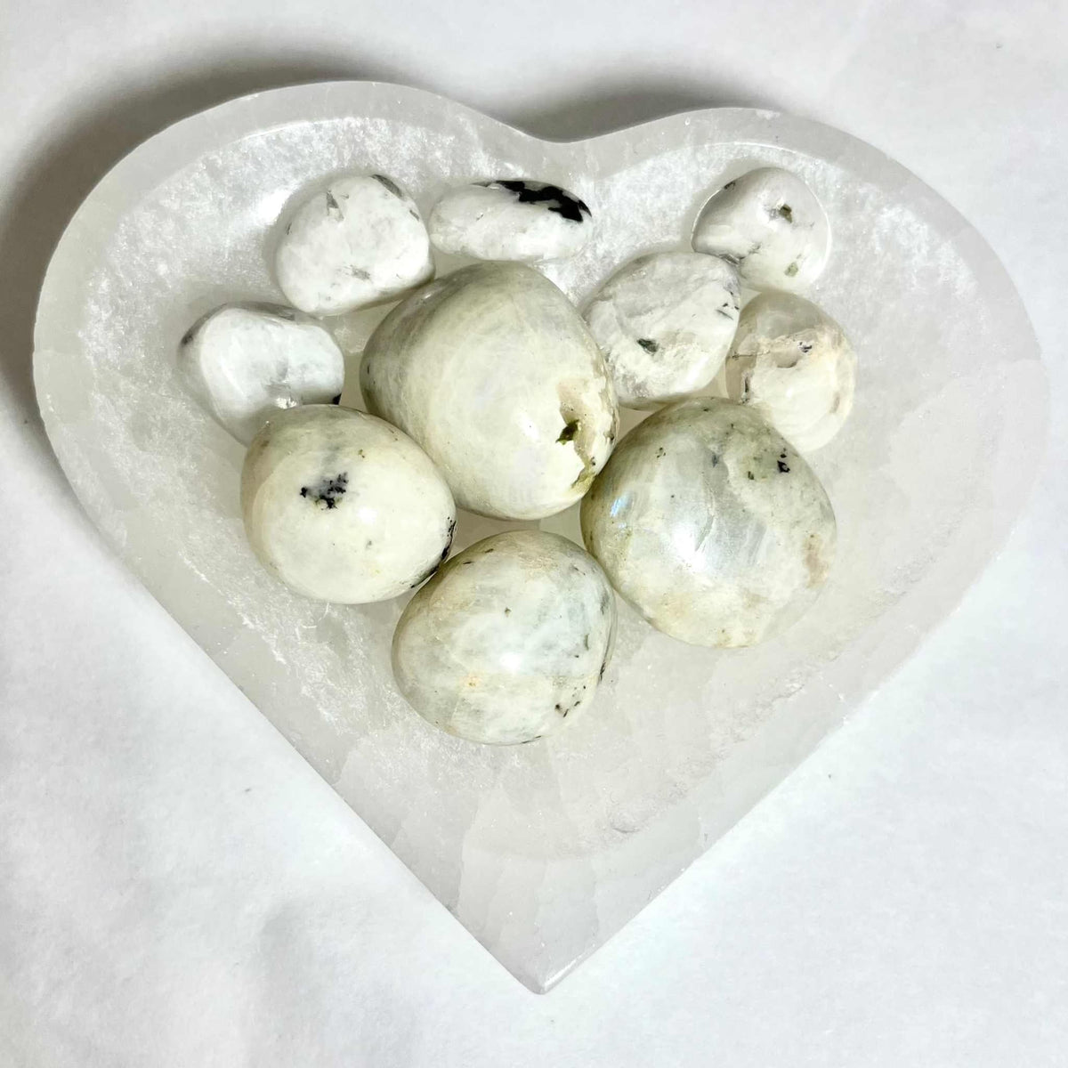 Rainbow Moonstone Tumbled Stone