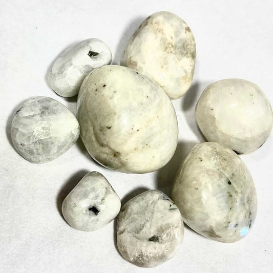 Rainbow Moonstone Tumbled Stone