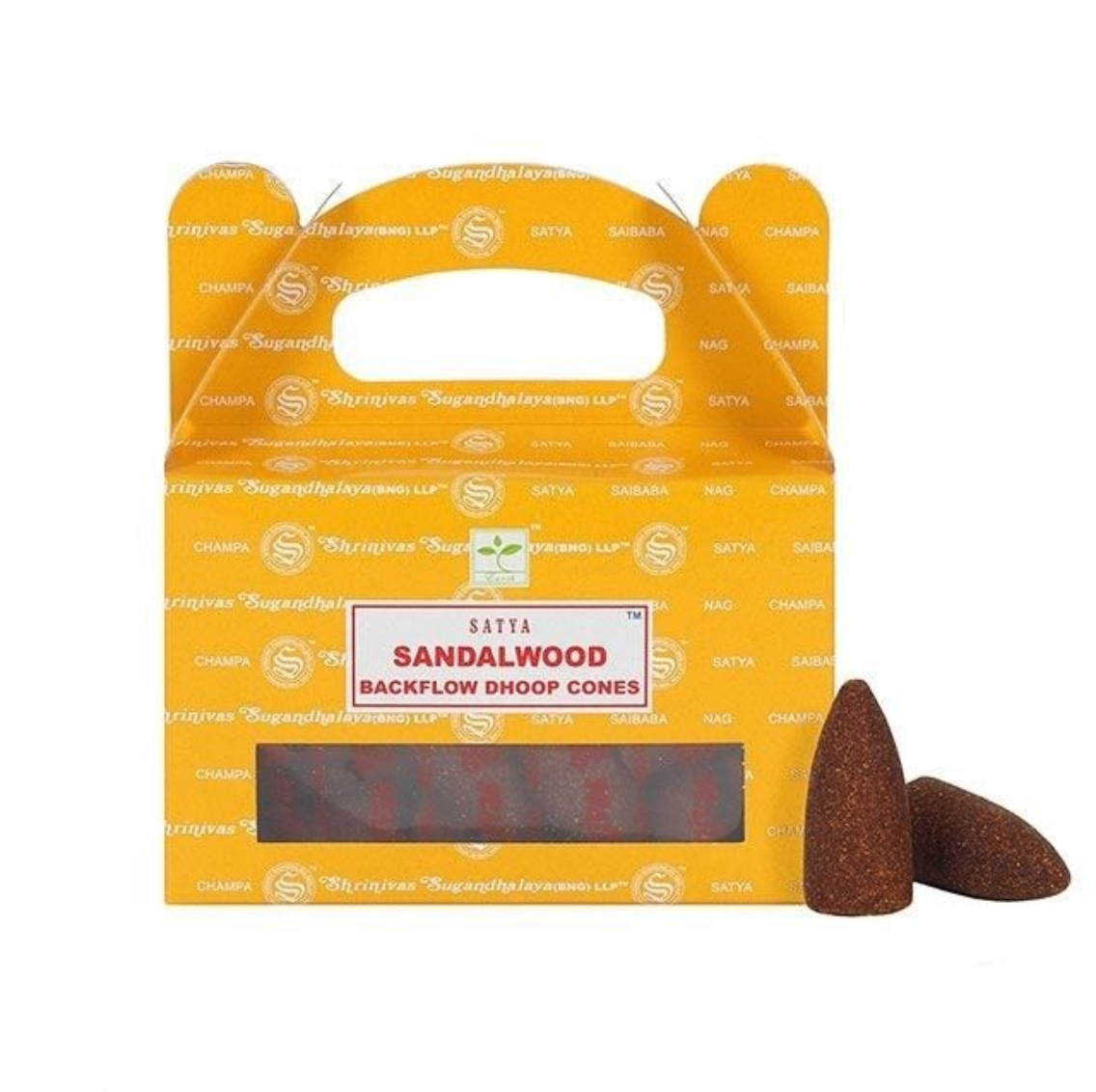 Backflow Incense Cones - Satya