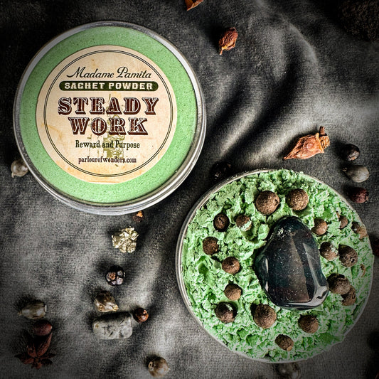 Steady Work Sachet Powder by Madame Pamita