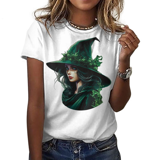 Green Witch Cotton T-Shirt
