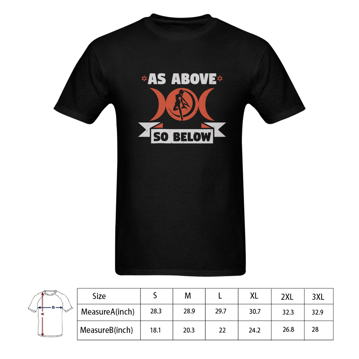 As Above So Below Men's Gildan T-shirt