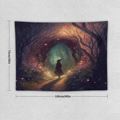 Witches Way Super Soft Wall Tapestry