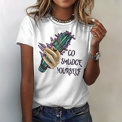 Go Smudge Yourself Cotton T-Shirt