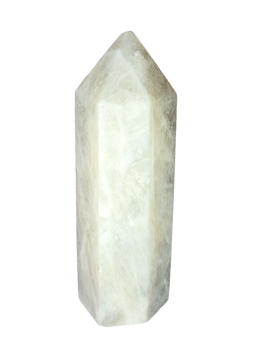 Rainbow Moonstone Point