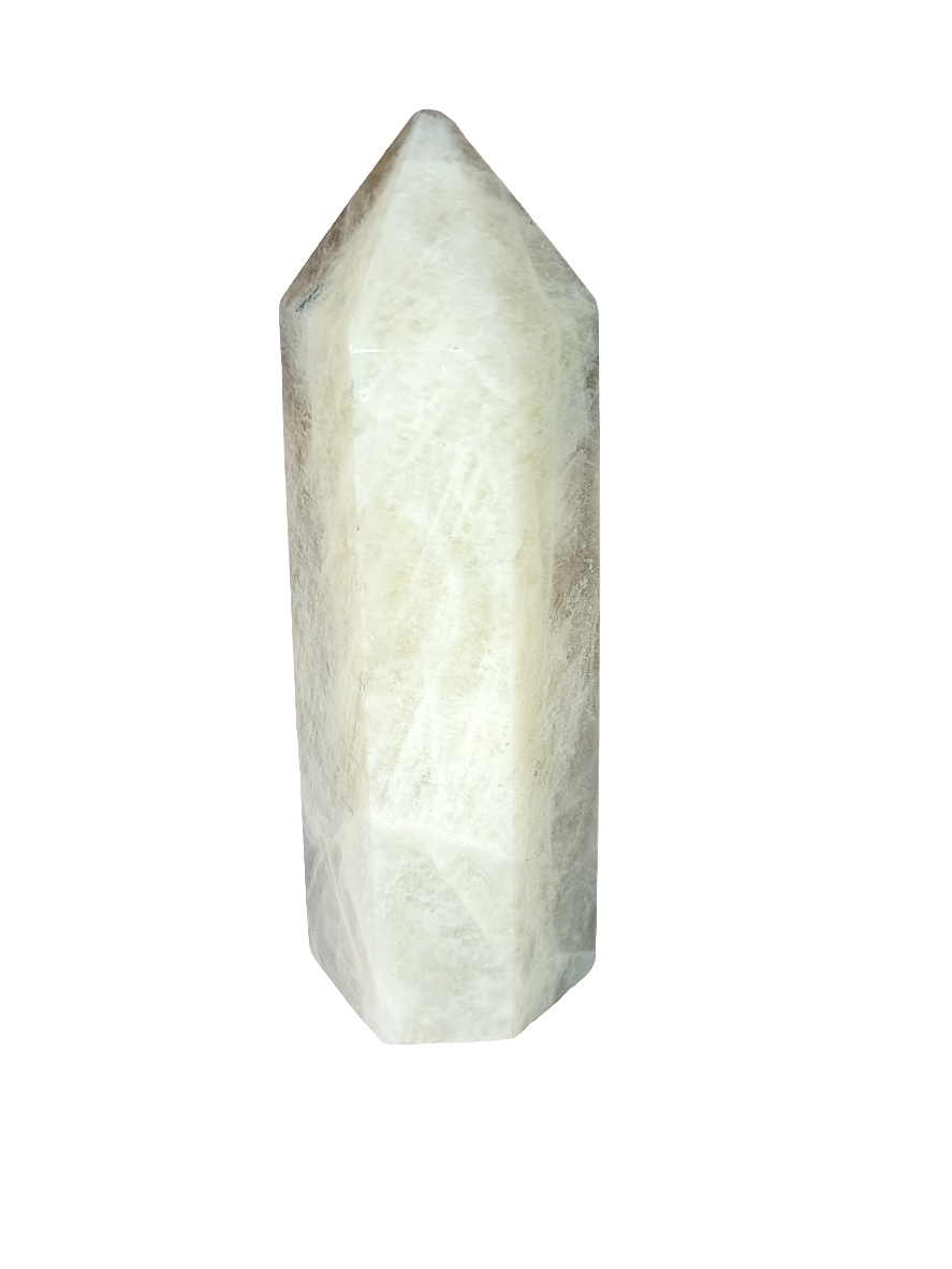 Rainbow Moonstone Point