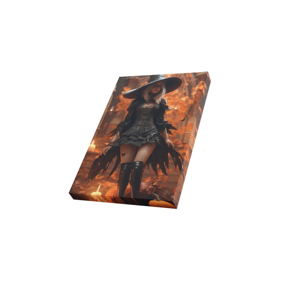 Witch Scene Canvas Print