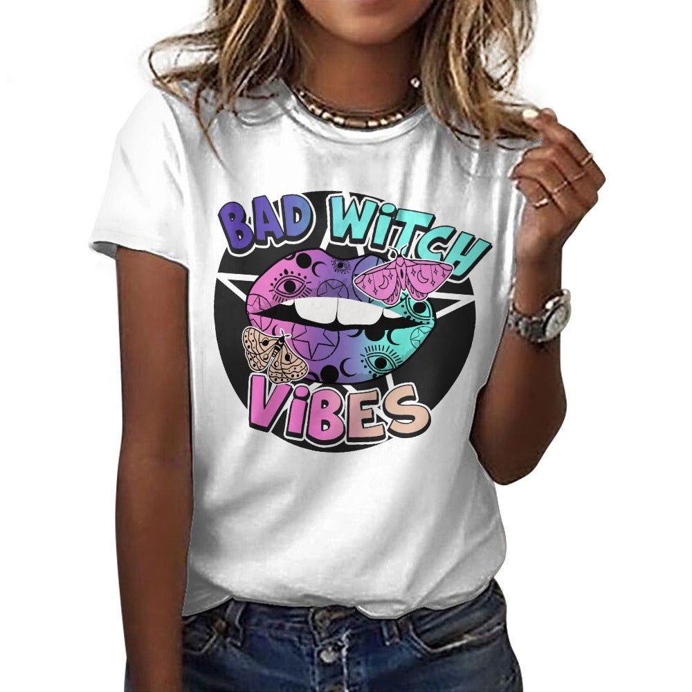 Bad Witch Vibes Cotton T-Shirt