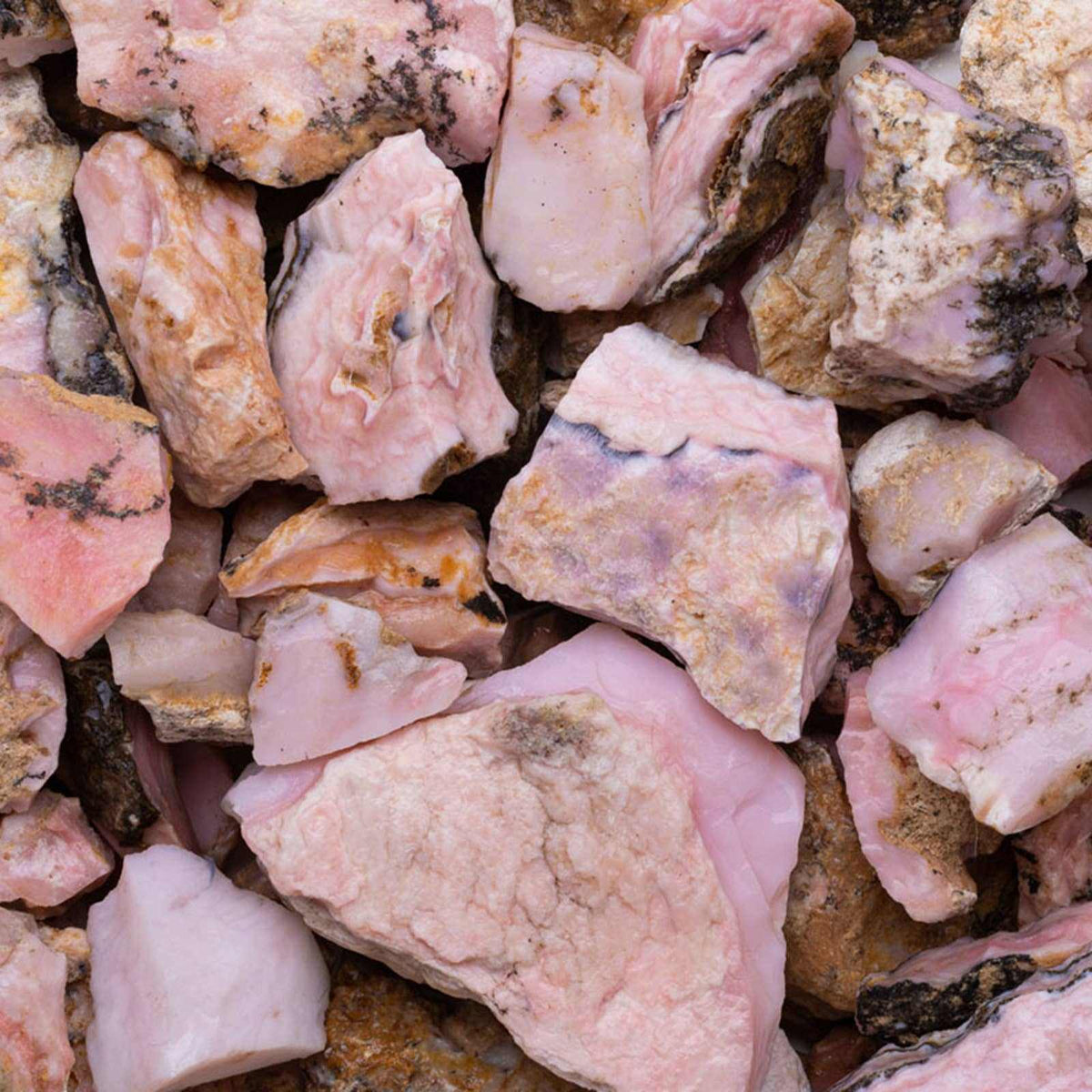 Rough Pink Opal – Raw Stone from Peru