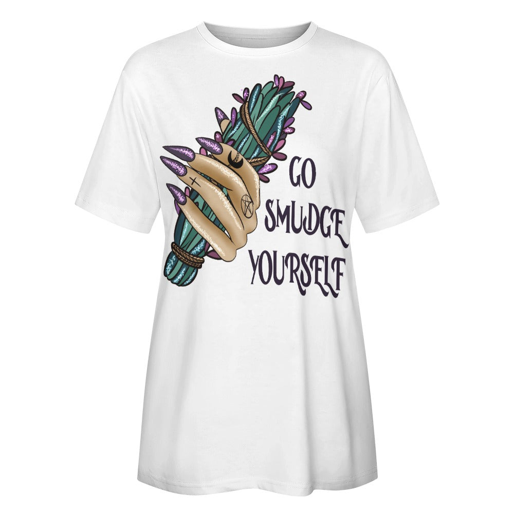 Go Smudge Yourself Cotton T-Shirt