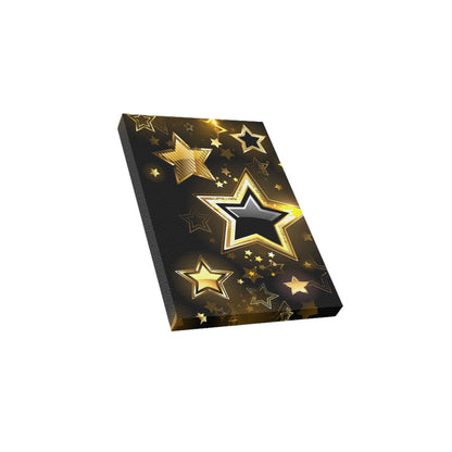 Gold Stars Canvas Print