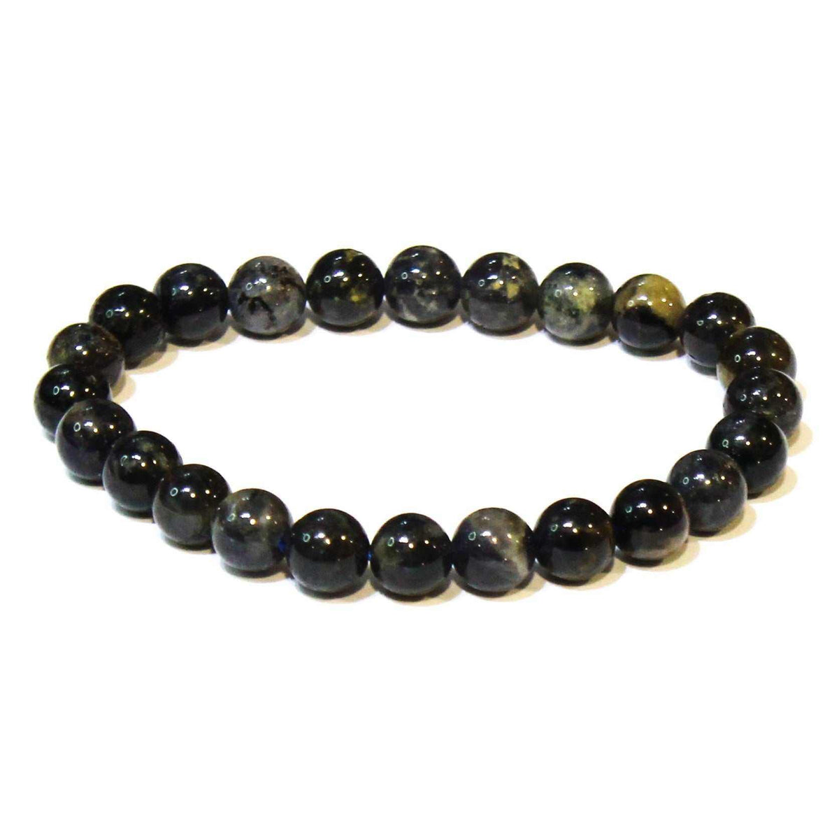 Iolite Round Bead Bracelet - Visionary Guidance