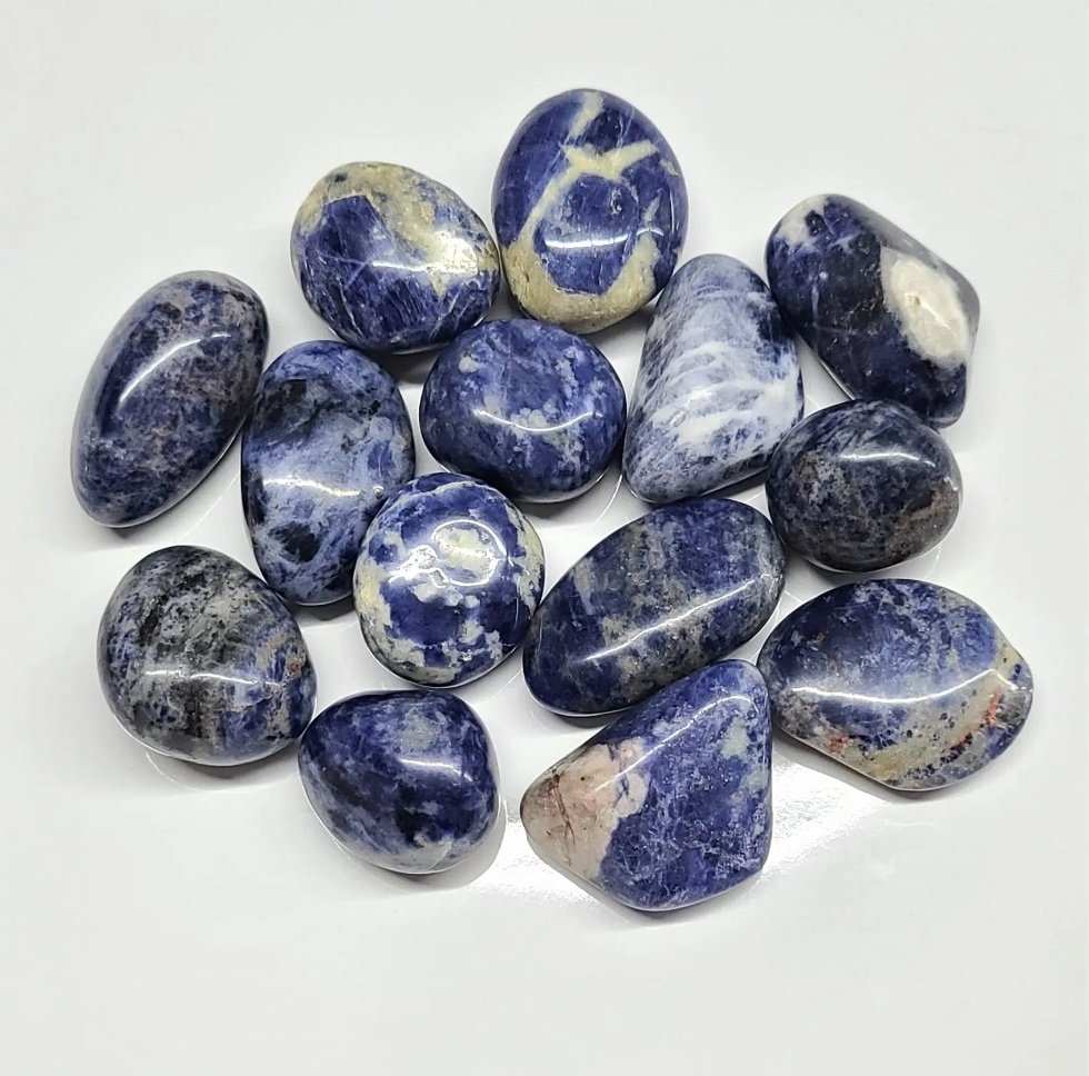 Sodalite Tumbled Pocket Stone