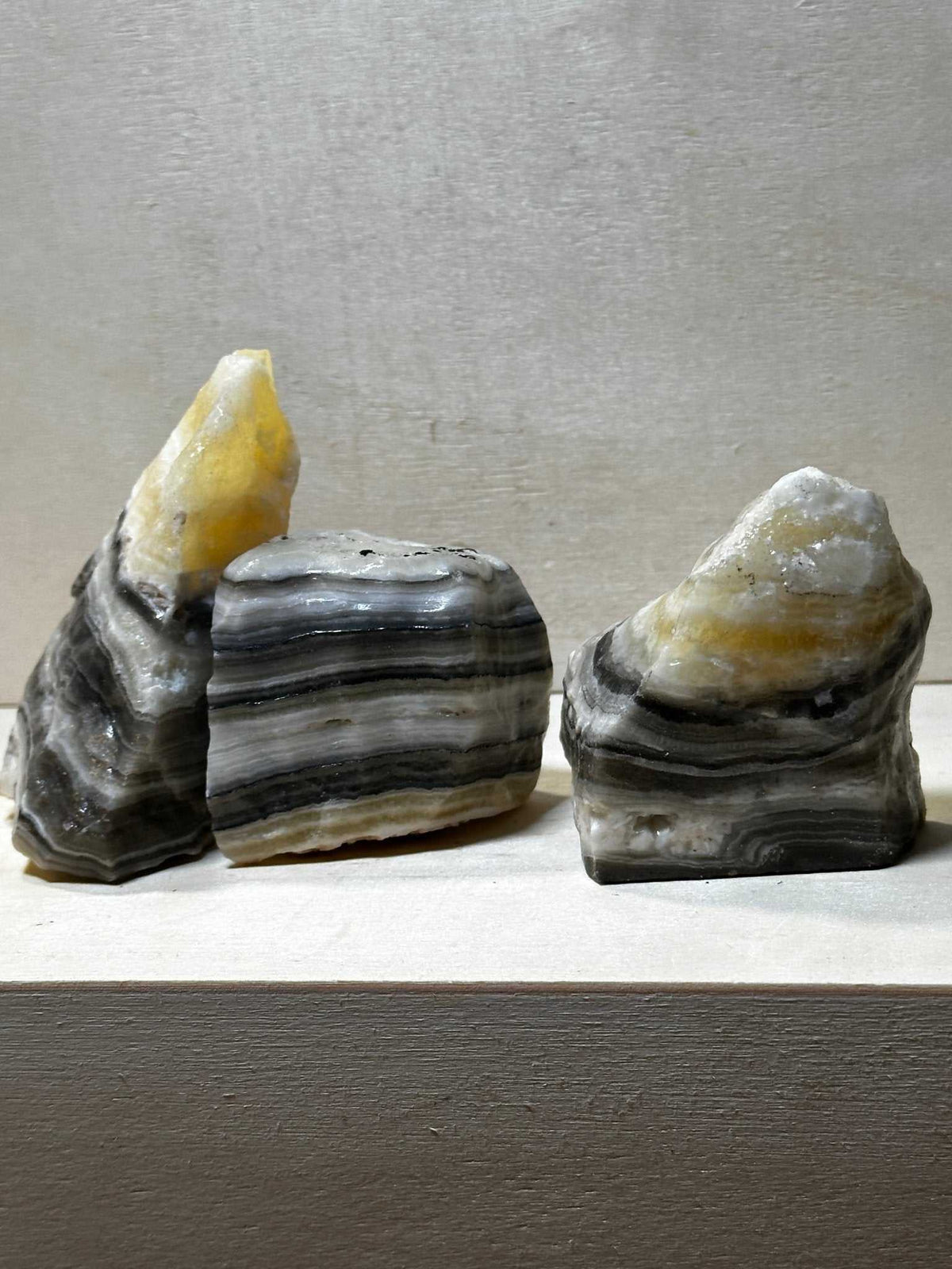 Solar Shamanite Rough Palm Stone